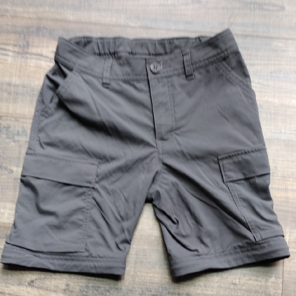 REI Gray Cargo Shorts with Durable Fabric